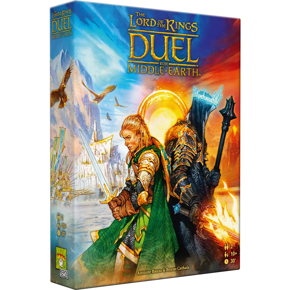 The Lord of the Rings: Duel for Middle-Earth Board Game Repos Production