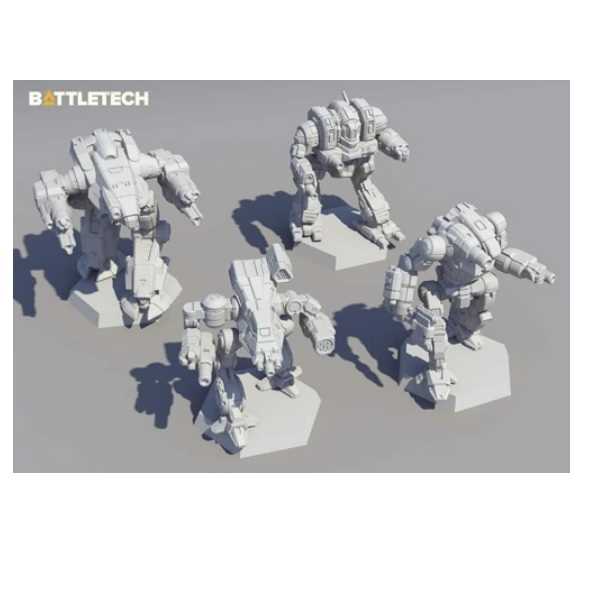 BattleTech: Inner Sphere Heavy Battle Lance Miniatures Catalyst Game Labs