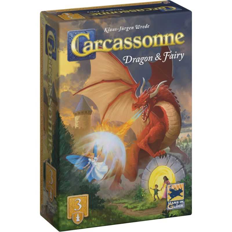 Carcassonne: Dragon & Fairy Expansion Board Game Hans im Glück