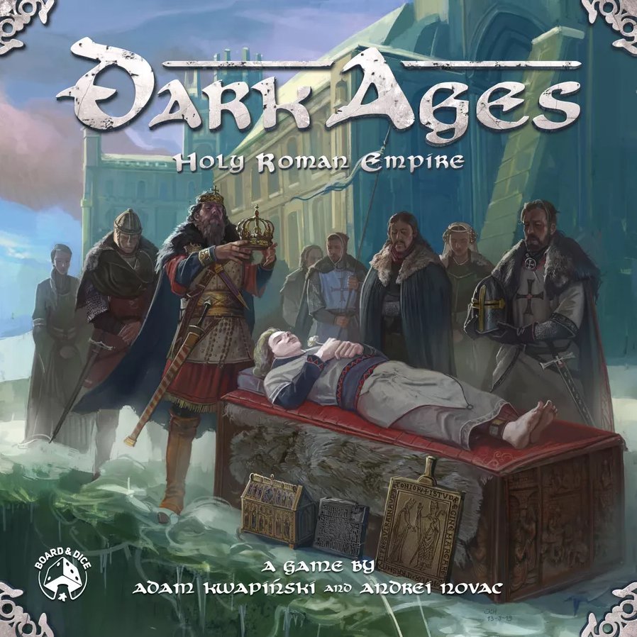 Dark Ages: Holy Roman Empire Board Game Board&DIce