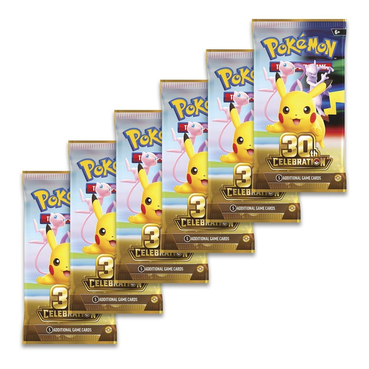 Pokémon TCG: 30th Celebration Booster Bundle Trading Cards Pokemon Company