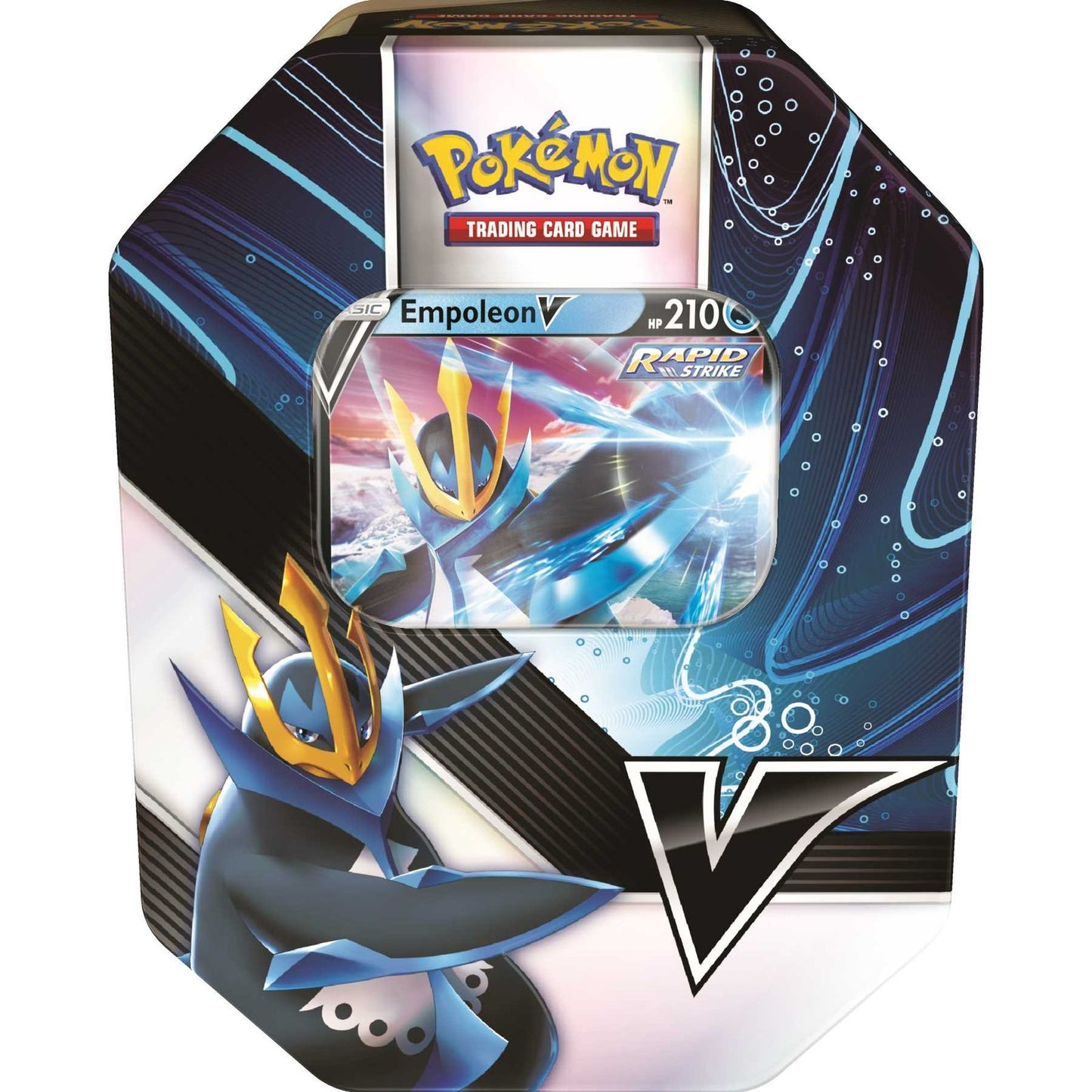 Pokémon TCG: V Strikers Tin - Empoleon V Nintendo