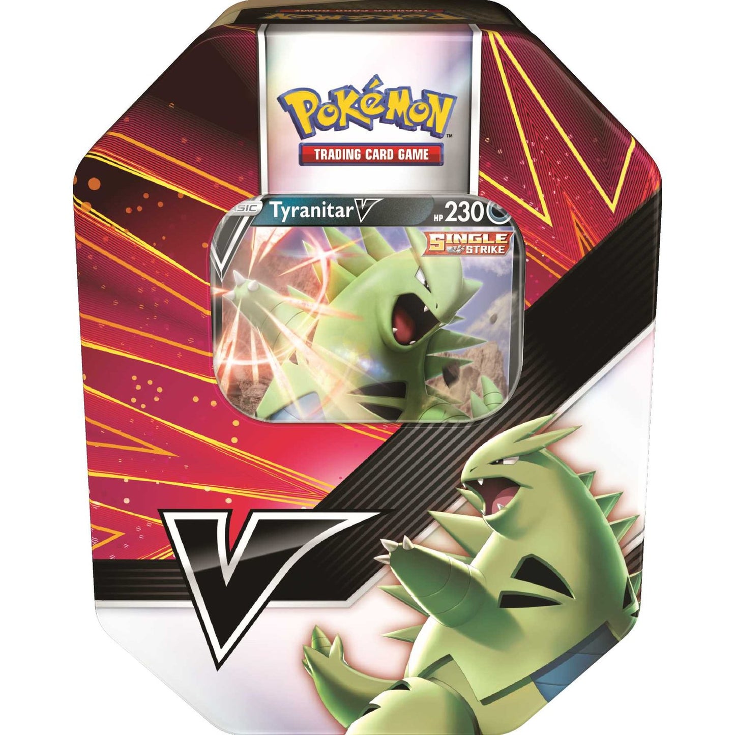 Pokémon TCG: V Strikers Tin - Tyranitar V Nintendo