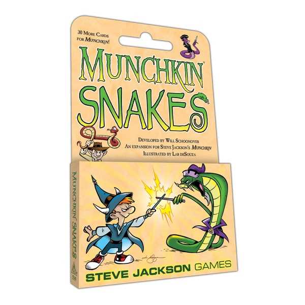 Munchkin Snakes Card Game Steve Jackson Games