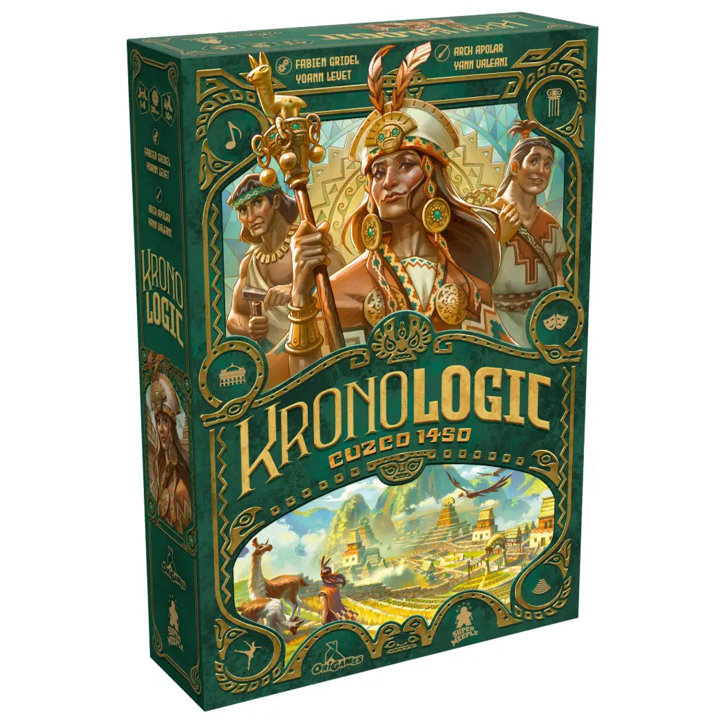 Kronologic: Cuzco 1450 Board Game Super Meeple