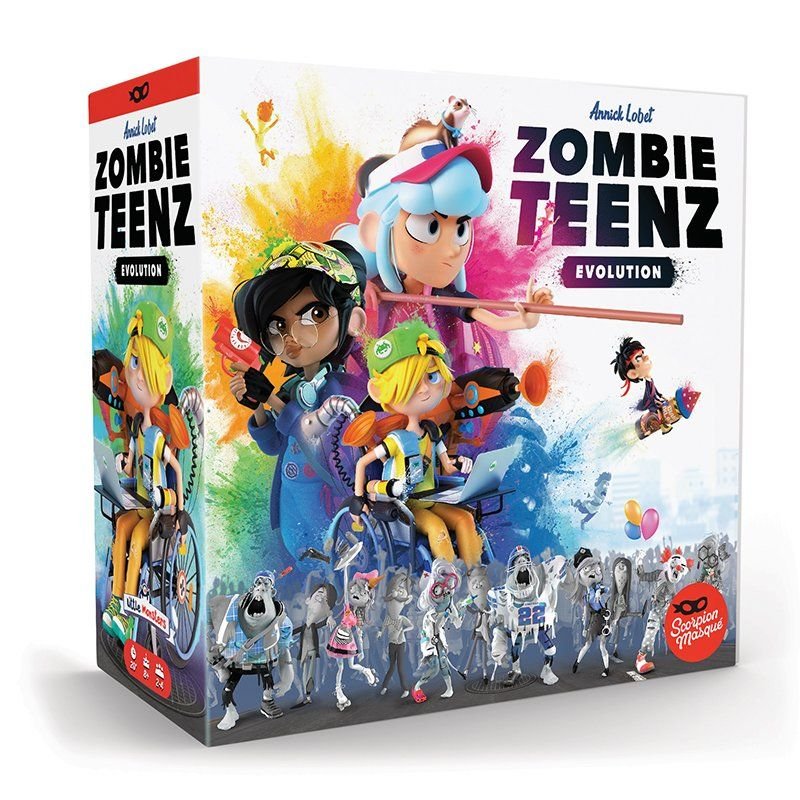 Zombie Teenz Evolution Board Game Le Scorpion Masque