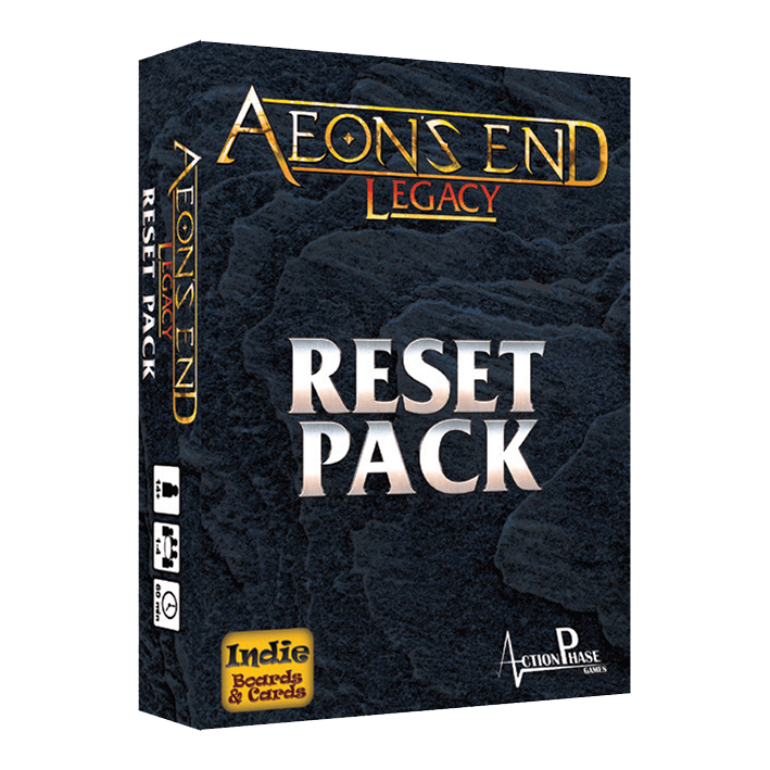 Aeon's End Legacy: Reset Pack Card Game Indie Boards and Cards