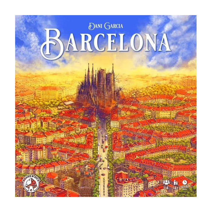 Barcelona Board Game Board&DIce