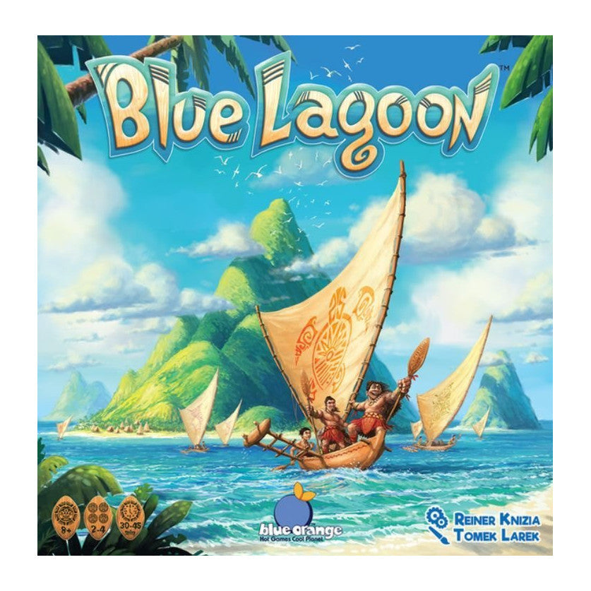 Blue Lagoon Board Game Blue Orange Games