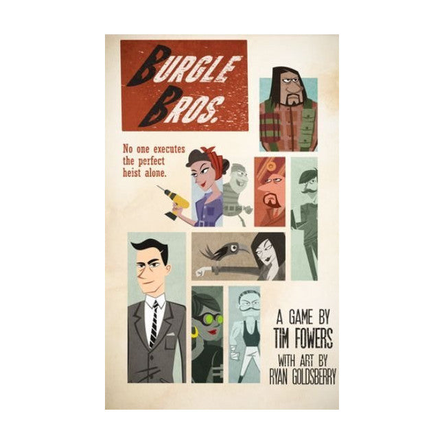 Burgle Bros. Board Game Fowers Games