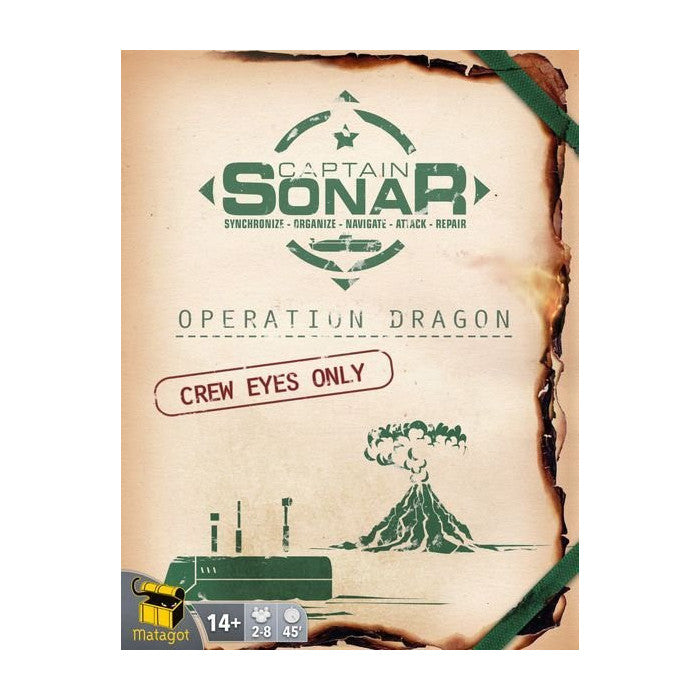 Captain Sonar: Operation Dragon Board Game Matagot