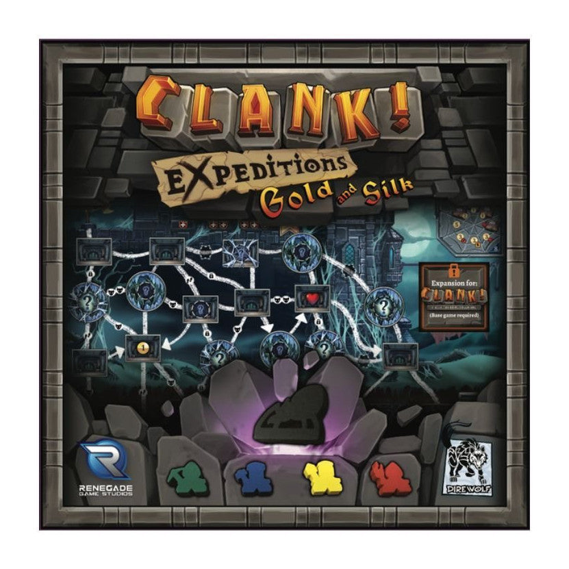 Clank! Expeditions: Gold and Silk Card Game Renegade Game Studios