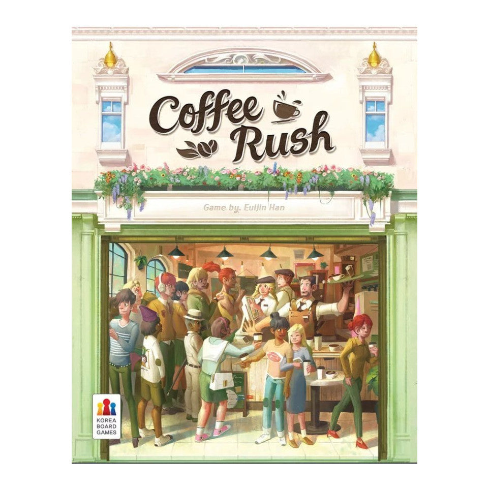 Coffee Rush Board Game Korea Boardgames