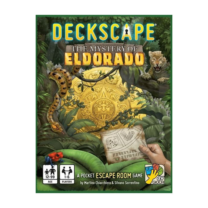 Deckscape: The Mystery of Eldorado Card Game dV Giochi