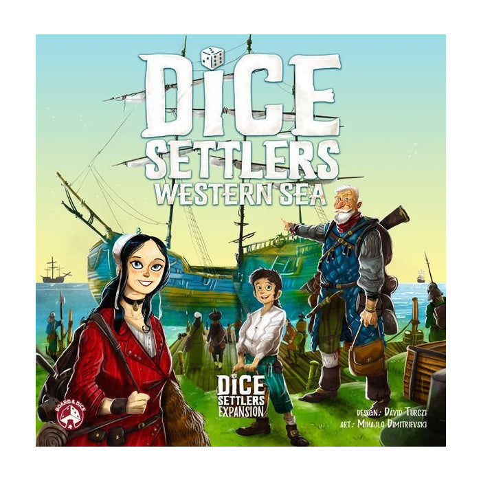 Dice Settlers: Western Sea Board Game NSKN Games