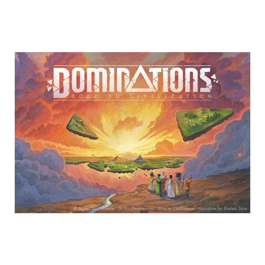 Dominations: Road to Civilization Board Game Holy Grail Games