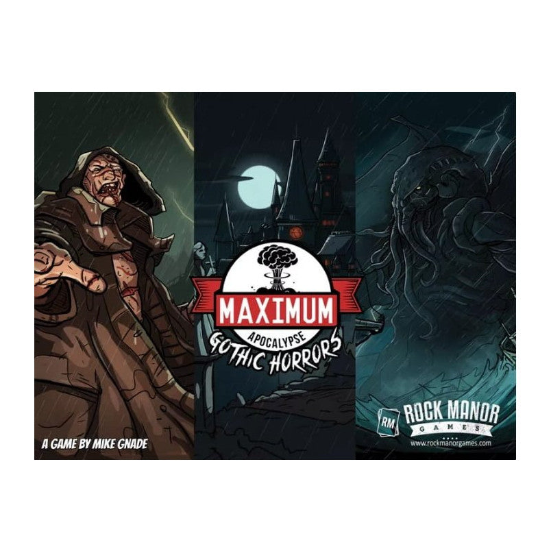 Maximum Apocalypse: Gothic Horrors 2nd Edition Board Game Rock Manor Games