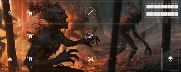 Gwent: Monsters Neoprene Playmat Playmat No Loading Games