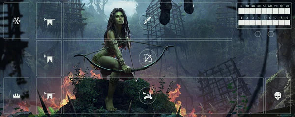 Gwent: Scoia'Tael Neoprene Playmat Playmat No Loading Games