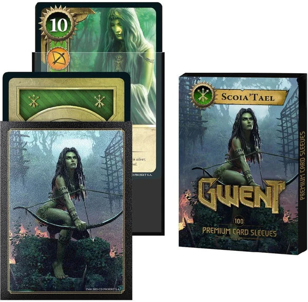 Gwent: Scoia'Tael Faction Sleeves Card Sleeves No Loading Games