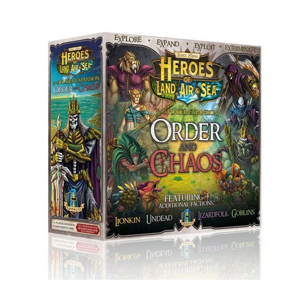 Heroes of Land: Air & Sea - Order and Chaos Expansion Board Game Gamelyn Games