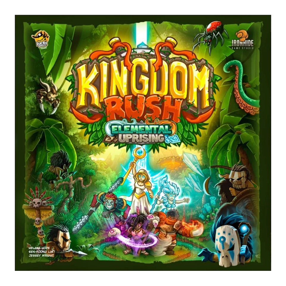 Kingdom Rush: Elemental Uprising (Retail Edition) Board Game Lucky Duck Games