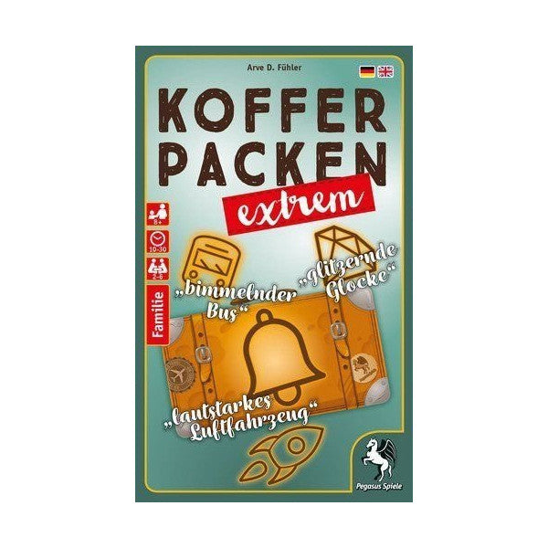 Kofferpacken extrem Card Game Pegasus Spiele