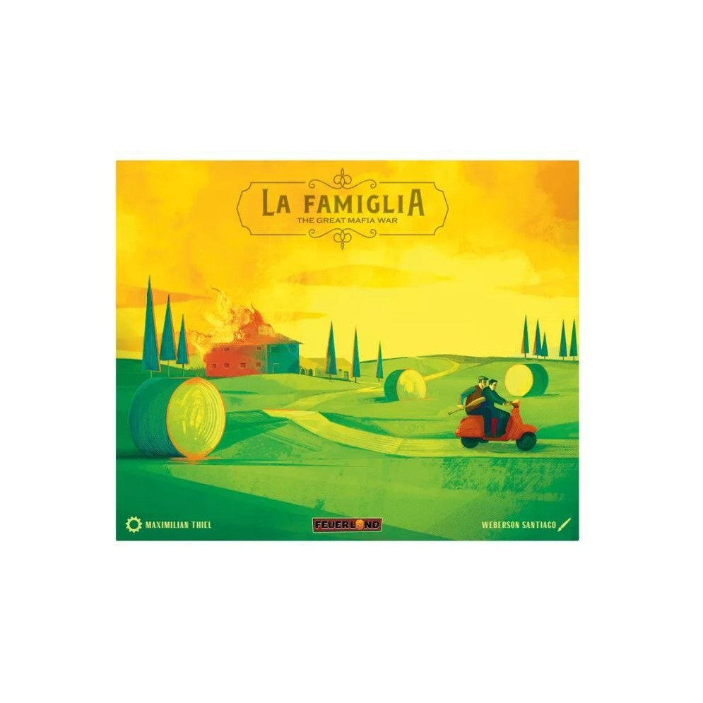 La Famiglia: The Great Mafia War Board Game Feuerland Spiele