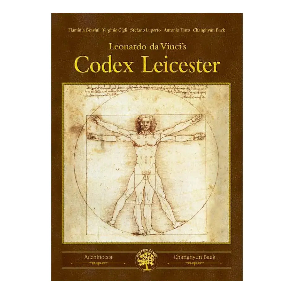 Leonardo da Vinci's Codex Leicester Board Game Dice Tree Games