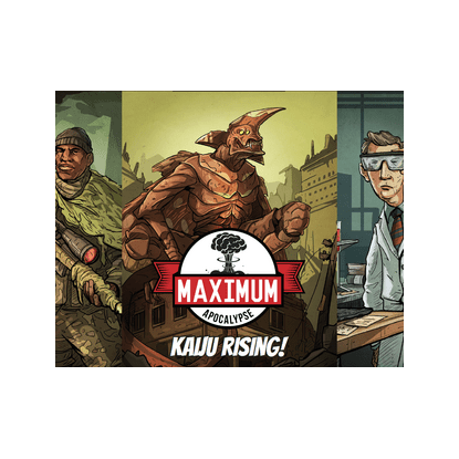 Maximum Apocalypse: Kaiju Rising Board Game Rock Manor Games