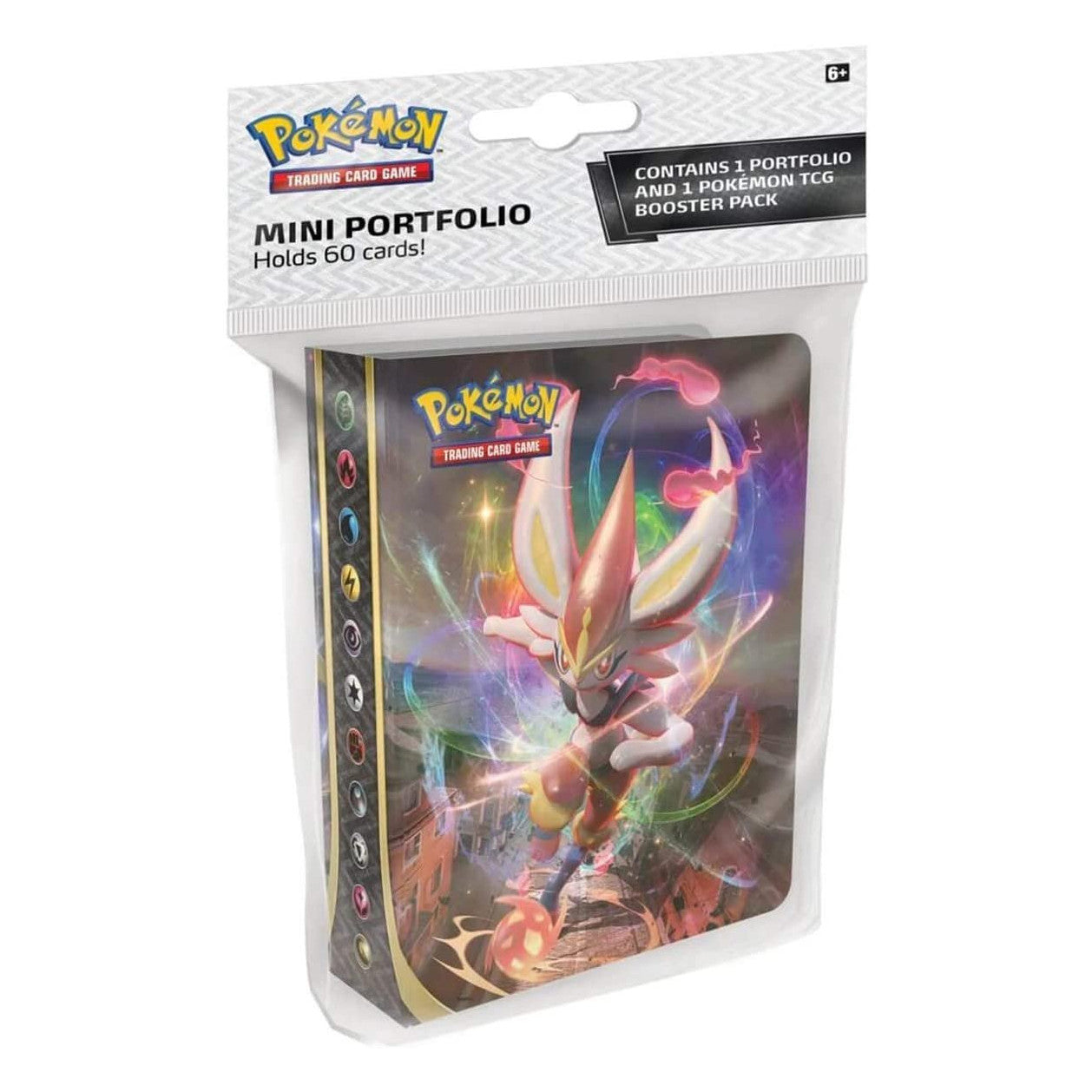 Pokemon TCG: Sword & Shield Rebel Clash - Mini Portfolio with Booster Nintendo