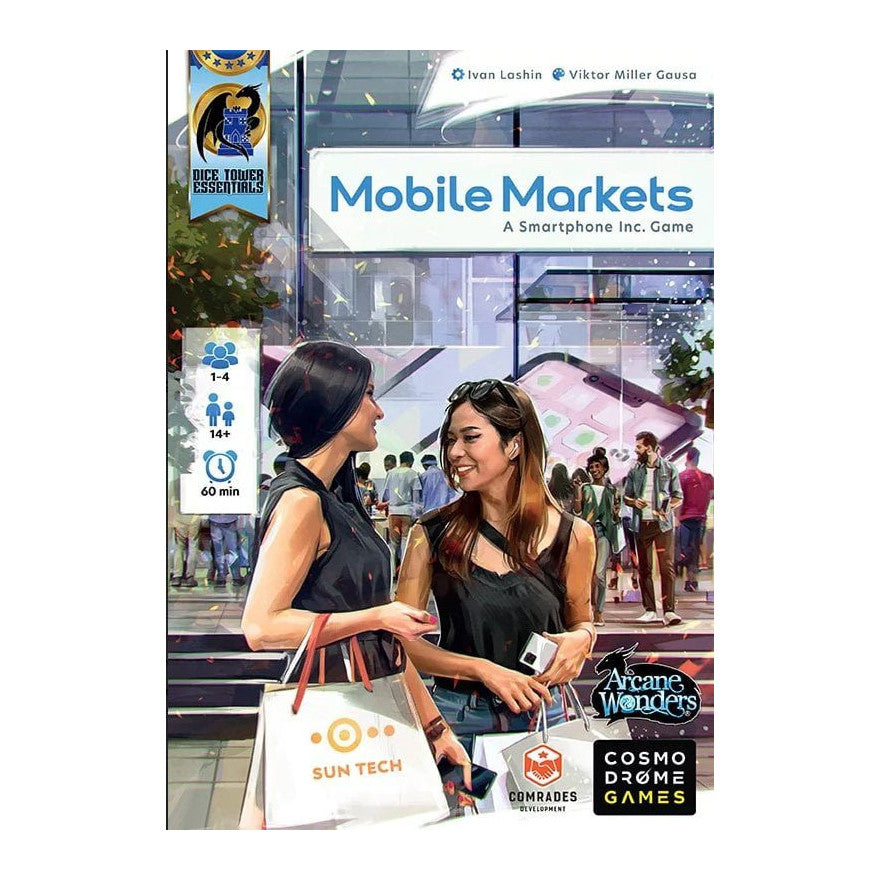 Mobile Markets: A Smartphone Inc. Game Board Game Arcane Wonders