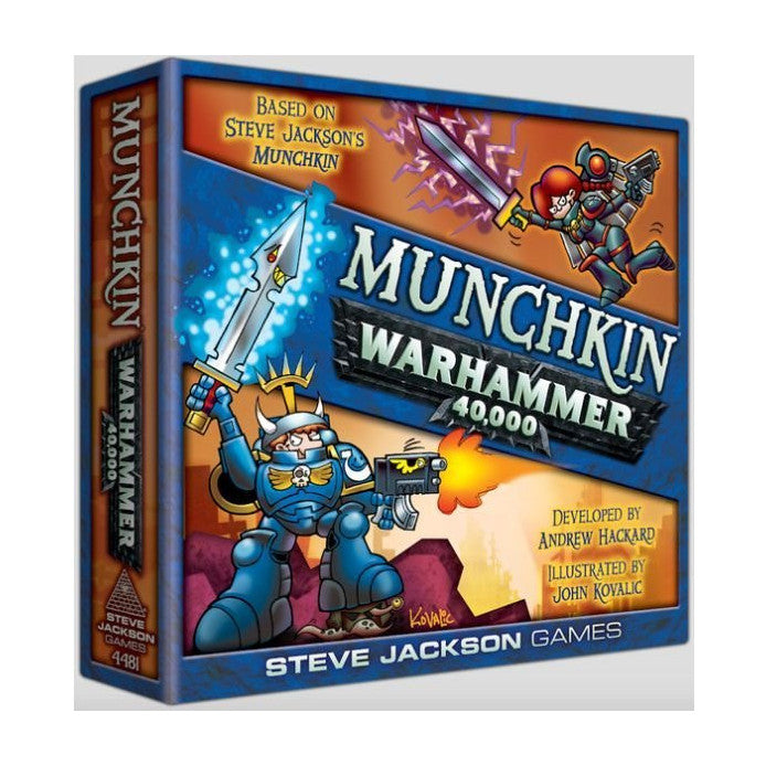 Munchkin Warhammer 40,000 Card Game Steve Jackson Games