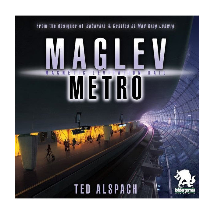 Maglev Metro Board Game Bézier Games