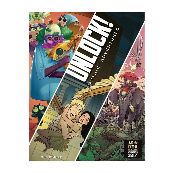 Unlock!: Mythic Adventures Board Game Space Cowboys