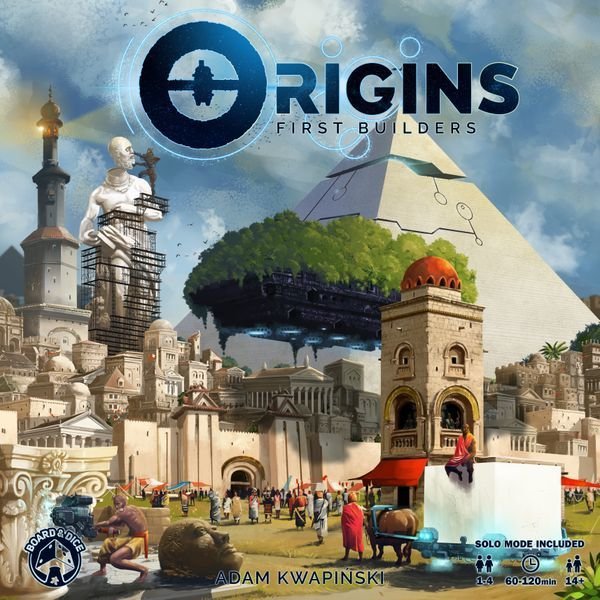 Origins: First Builders Board Game Board&DIce