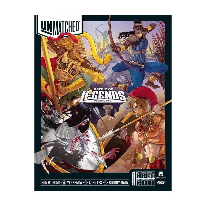 Unmatched: Battle of Legends Vol 2 Board Game Iello
