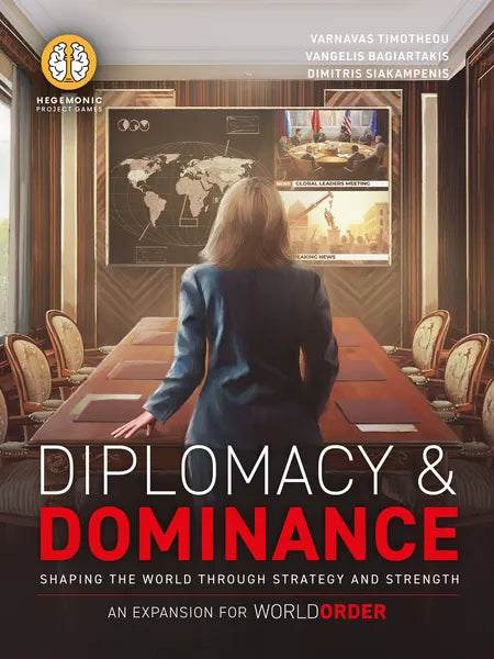 World Order: Diplomacy And Dominance Expansion Board Game Hegemonic Project Games