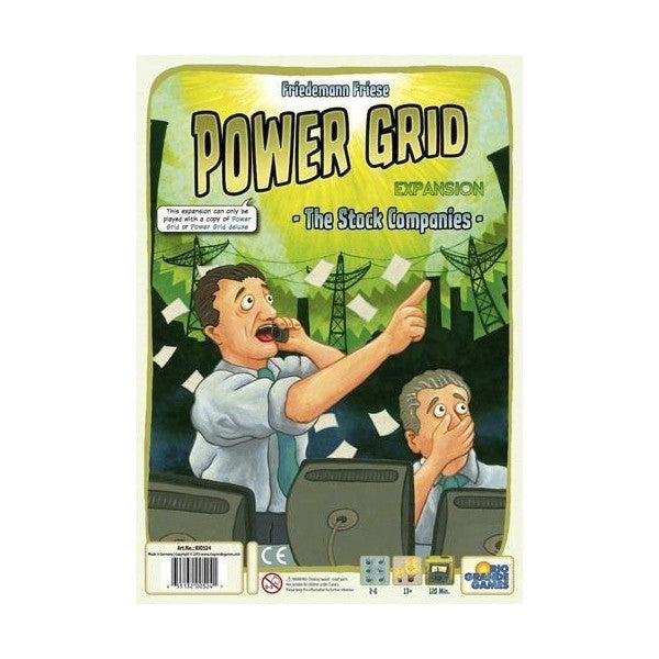 Power Grid: The Stock Companies Board Game Rio Grande Games