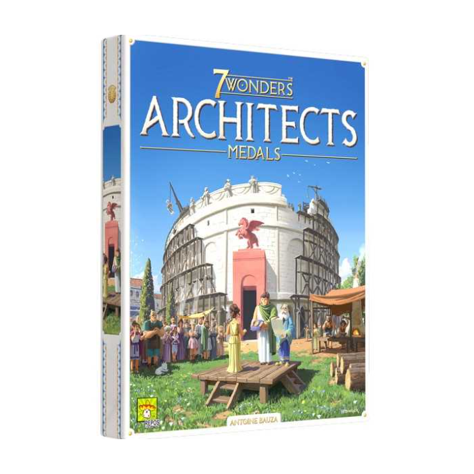 7 Wonders: Architects Medals Board Game Repos Production
