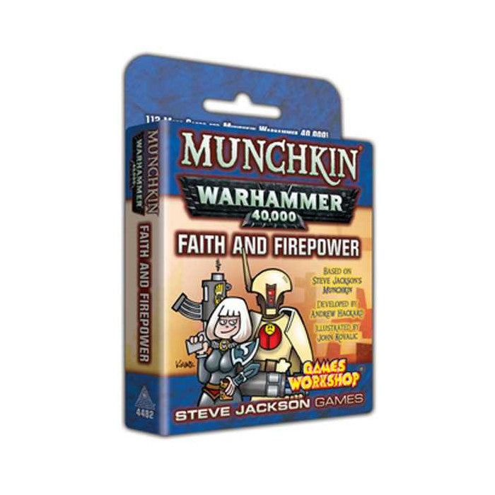 Munchkin Warhammer 40000: Faith and Firepower Card Game Steve Jackson Games