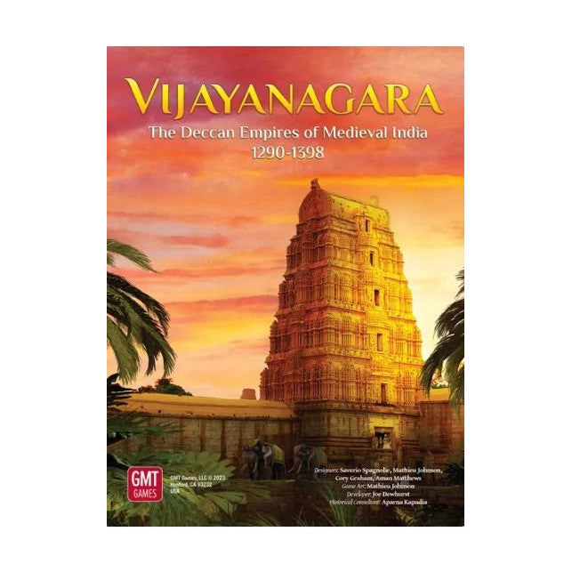 Vijayanagara: The Deccan Empires of Medieval India, 1290-1398 Board Game GMT Games