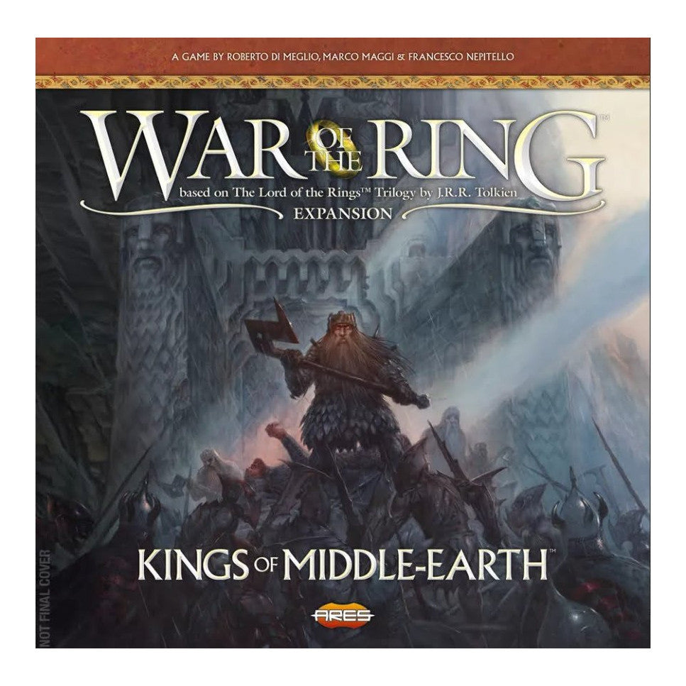 War of the Ring: Kings of Middle-Earth Board Game Ares Games