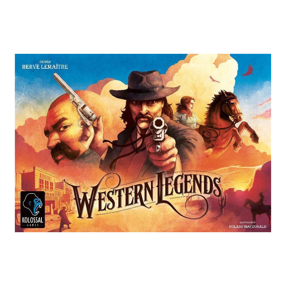 Western Legends Board Game Kolossal Games