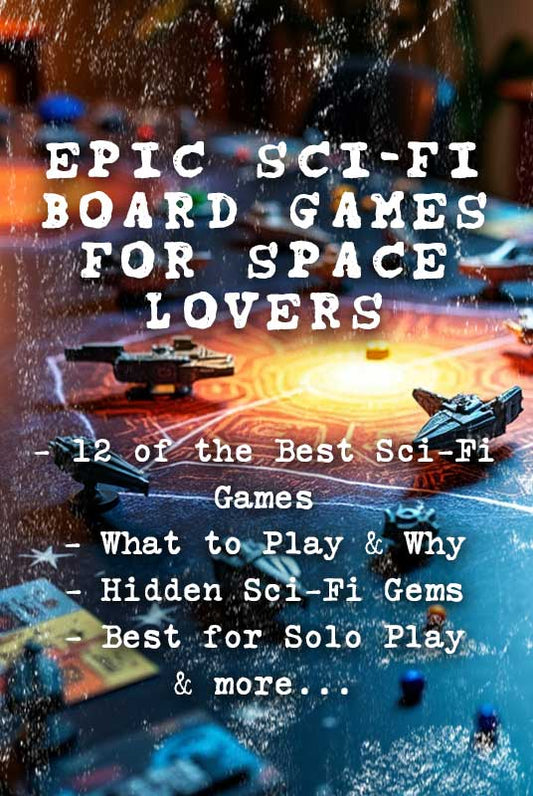 12 Epic Sci-Fi Board Games for Space Strategy Lovers