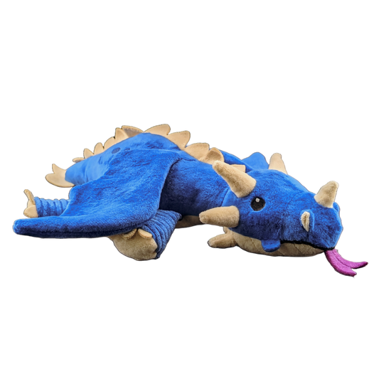 Sparkbolt – Blue Dragon Wyrmling Plush Pet Toy Pawlymorph Pet Toys