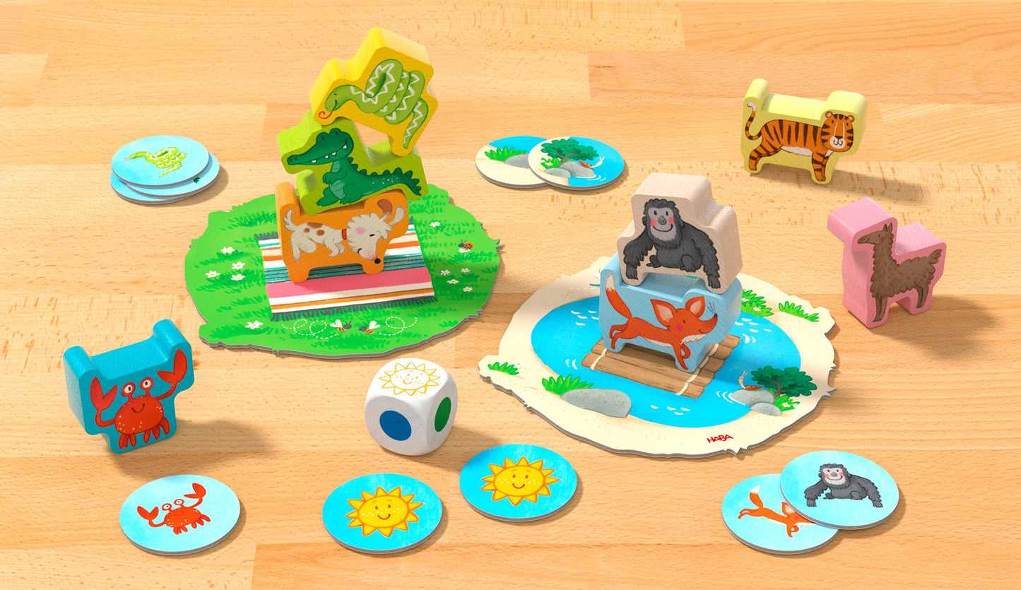 HABA My Very First Games - Animal Upon Animal Junior Kids Board Game HABA UK