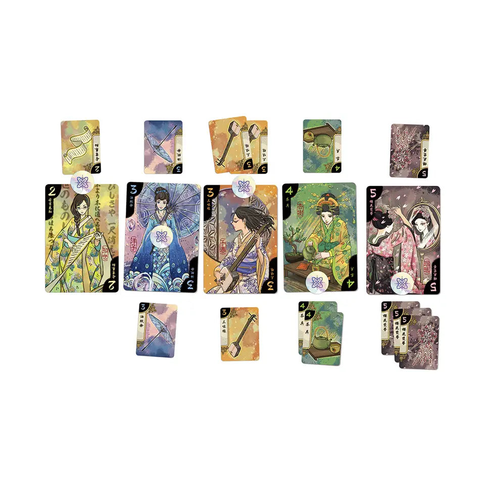 Hanamikoji Card Game EmperorS4 Games