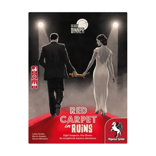 Deadly Dinner: Red Carpet in Ruins Board Game Pegasus Spiele