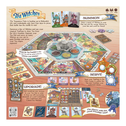 Tea Witches Board Game The Op